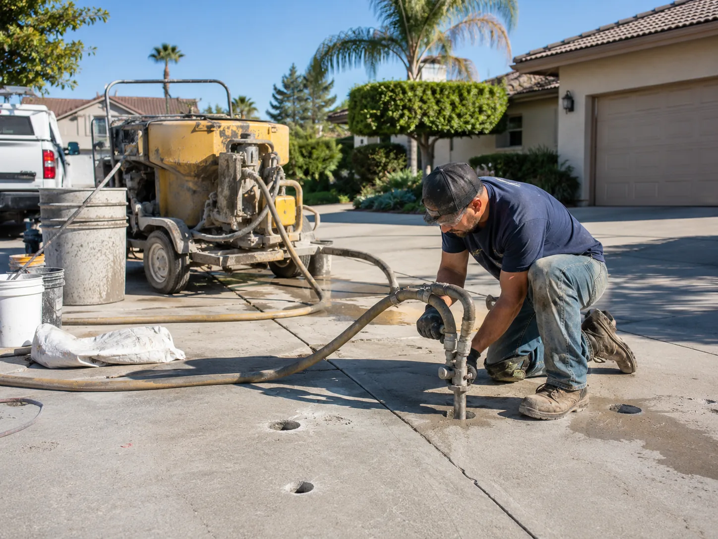 Mudjacking Los Angeles